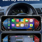 Joyeauto 10.25-inch Linux LCD Digital Instrument Cluster for BMW 5 Series E39 and BMW X5 E53 (1999-2006) demonstrating Wireless CarPlay and Autolink functionality, featuring Apple CarPlay apps, navigation, multimedia streaming and screen mirroring on a modern Linux virtual cockpit retrofit display.