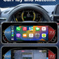 Joyeauto 10-inch Linux LCD Digital Instrument Cluster for BMW 1 Series F20/F52, BMW 2 Series F22/F45, BMW X1 F48 and BMW X2 F39 (2013-2022) showcasing Wireless CarPlay and Autolink functionality, featuring Apple CarPlay apps, navigation, music streaming, phone mirroring and multimedia playback on a modern Linux virtual cockpit retrofit display