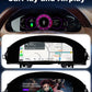 Joyeauto 12.3-inch Linux LCD Digital Instrument Cluster for Porsche Cayenne 955 (2002-2010) demonstrating Wireless CarPlay, Android Auto and AirPlay functionality, including navigation, music streaming and video playback on a modern Linux virtual cockpit retrofit display.