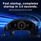 Joyeauto 12.3-inch Linux LCD Digital Instrument Cluster for Porsche Cayenne 958 (2011-2017) featuring 3-second fast startup, Wireless CarPlay, Android Auto and a Linux-powered virtual cockpit display with real-time driving information.