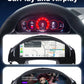 Joyeauto 12.3-inch Linux LCD Digital Instrument Cluster for Porsche Cayenne 958 (2011-2017) demonstrating Wireless CarPlay, Android Auto and AirPlay functionality with navigation, multimedia streaming and smart cockpit integration on a digital virtual dashboard retrofit.