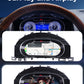 Joyeauto Premium Digital Cluster for VW Touareg 7L 2003-2010 displaying Wireless CarPlay navigation, multimedia apps and Linux system digital cockpit interface