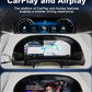 Joyeauto 12.3-inch Linux LCD digital instrument cluster for Mercedes-Benz E-Class W212 with wireless CarPlay and AirPlay functionality