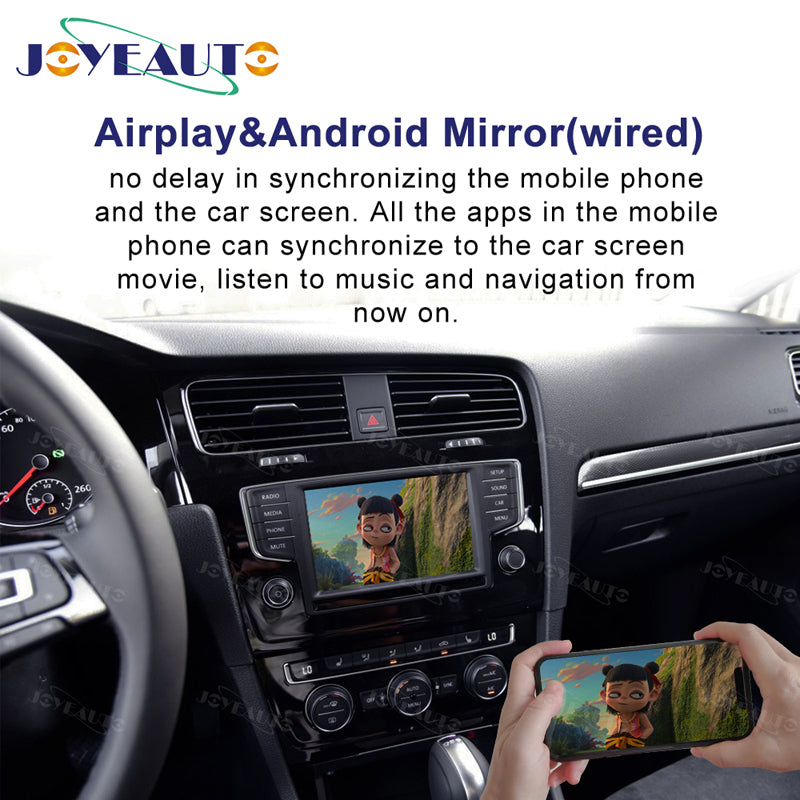 VW Golf Tiguan Teramont WiFi Wireless Apple CarPlay AirPlay Android Auto Retrofit - detail 2
