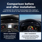 Volkswagen Multivan T5 virtual cockpit retrofit comparison showing original dashboard versus upgraded digital cluster